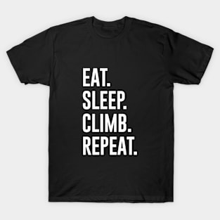 Eat Sleep Climb Repeat T-Shirt